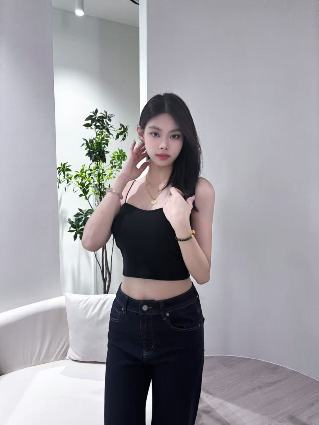 百搭美背吊带内搭